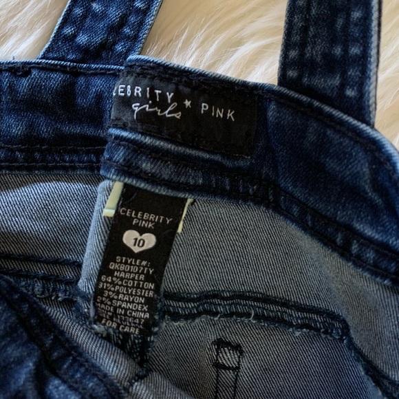 🛍SALE ⬇️ $15. Celebrity Pink Girls Jumper Overalls - Picture 5 of 8